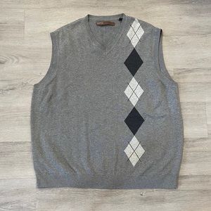 Perry Ellis XXL Grey Sweater Vest